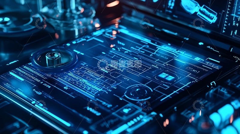 高清大图下载【趣麦麦图】未来科技界面4