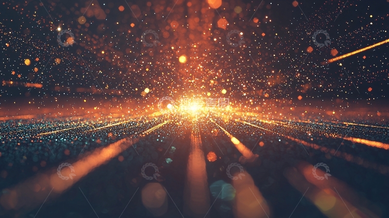 高清大图下载【趣麦麦图】光线粒子