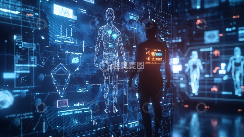 高清大图下载【趣麦麦图】未来科技