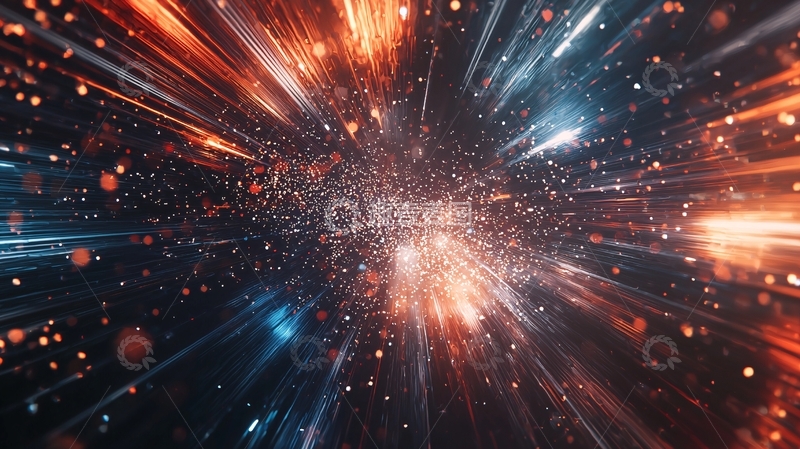 高清大图下载【趣麦麦图】光线飞驰