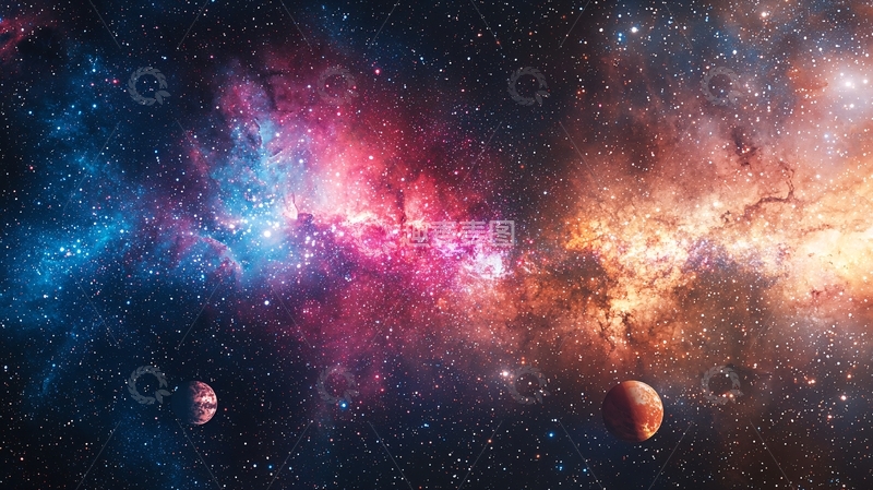 高清大图下载【趣麦麦图】宇宙星云