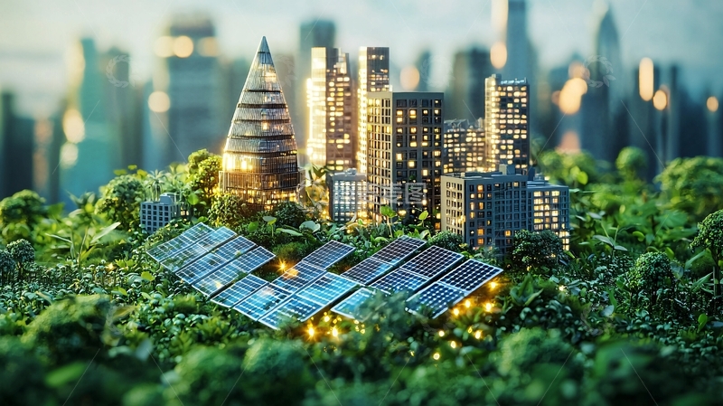 高清大图下载【趣麦麦图】绿色城市