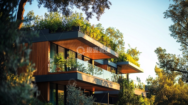 高清大图下载【趣麦麦图】现代风格别墅