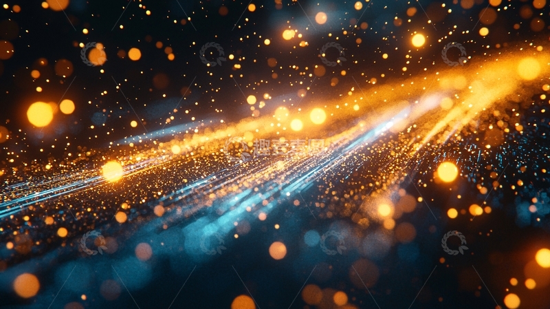 高清大图下载【趣麦麦图】光线粒子流