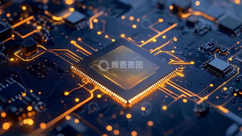 高清大图下载【趣麦麦图】电路板特写