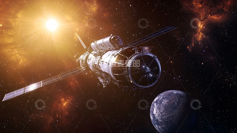 高清大图下载【趣麦麦图】宇宙飞船