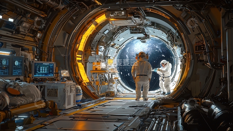 高清大图下载【趣麦麦图】太空舱