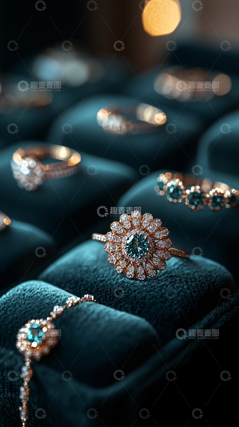 高清大图下载【趣麦麦图】精美戒指