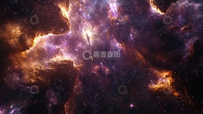 高清大图下载【趣麦麦图】宇宙星云