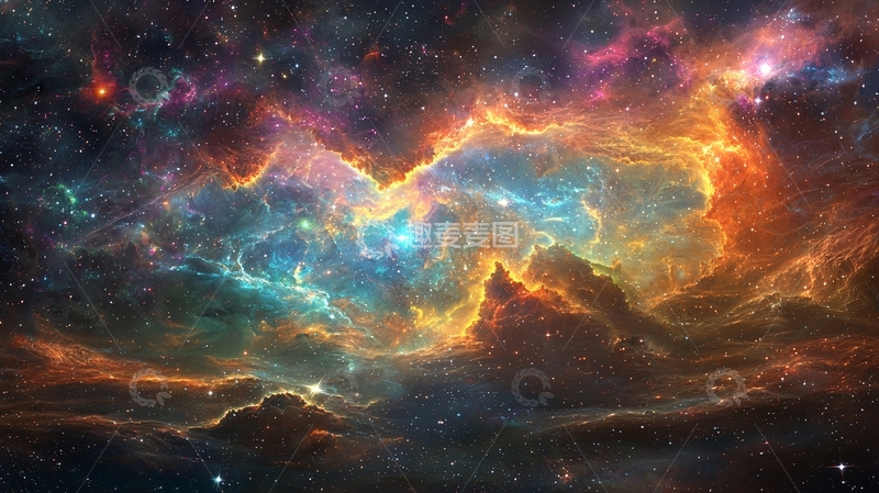 高清大图下载【趣麦麦图】宇宙星云