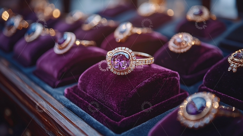 高清大图下载【趣麦麦图】精美戒指陈列