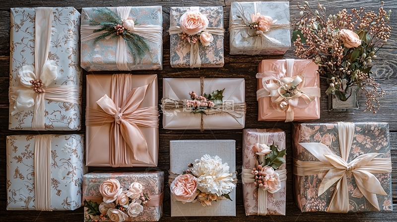 高清大图下载【趣麦麦图】精美礼品盒