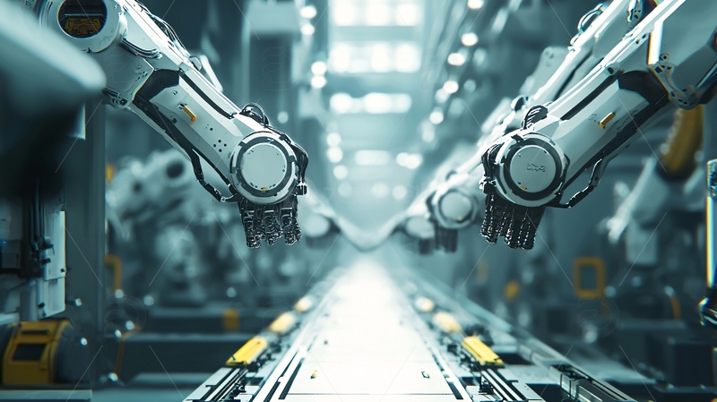 高清大图下载【趣麦麦图】工业机器人