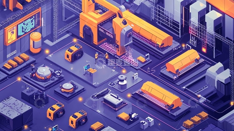高清大图下载【趣麦麦图】智能工厂