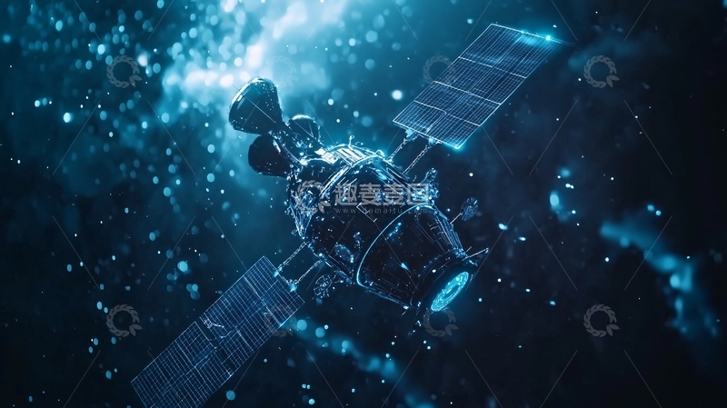 高清大图下载【趣麦麦图】太空卫星