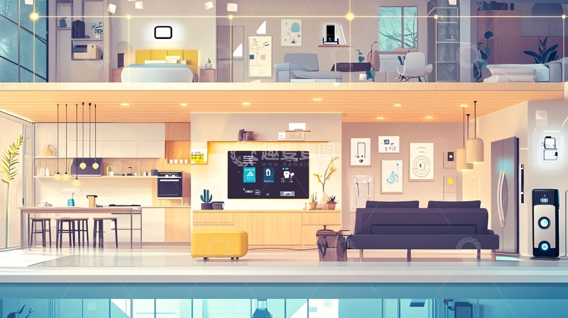 高清大图下载【趣麦麦图】智能家居