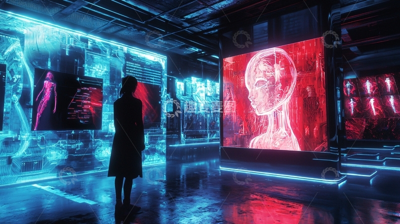 高清大图下载【趣麦麦图】未来科技感场景