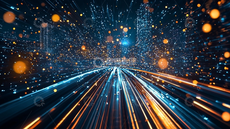 高清大图下载【趣麦麦图】光影隧道