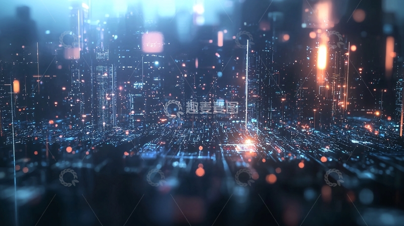 高清大图下载【趣麦麦图】未来都市
