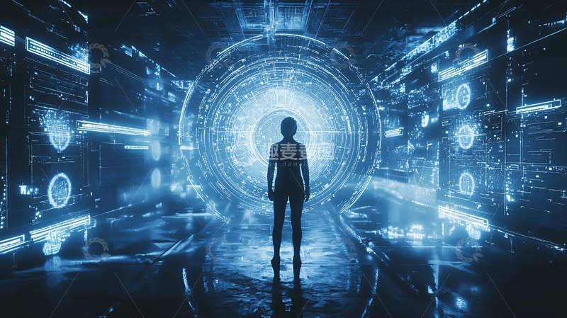 高清大图下载【趣麦麦图】未来科技
