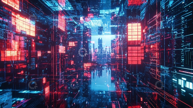 高清大图下载【趣麦麦图】未来科技感城市