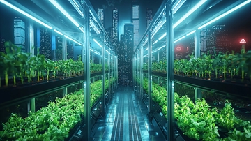 未来都市垂直农场