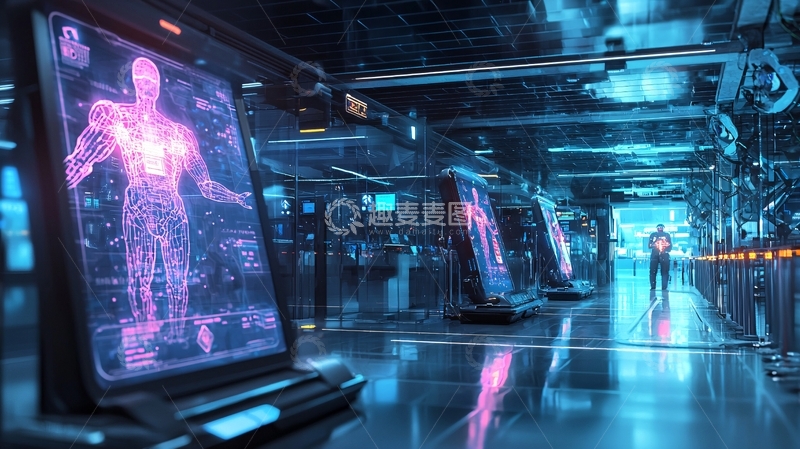 高清大图下载【趣麦麦图】未来科技医疗中心