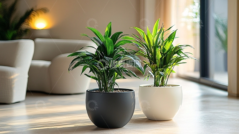 高清大图下载【趣麦麦图】室内绿植盆栽特写