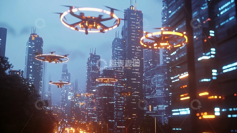 高清大图下载【趣麦麦图】-未来城市