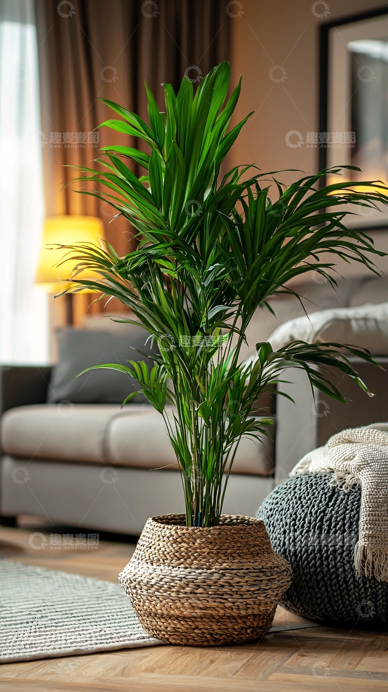 高清大图下载【趣麦麦图】室内盆栽植物特写