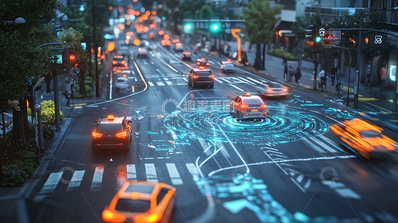 高清大图下载【趣麦麦图】未来城市交通