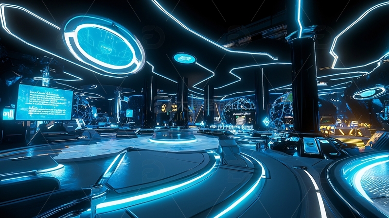 高清大图下载【趣麦麦图】未来科技感场景