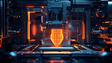 未来科技感3D打印机