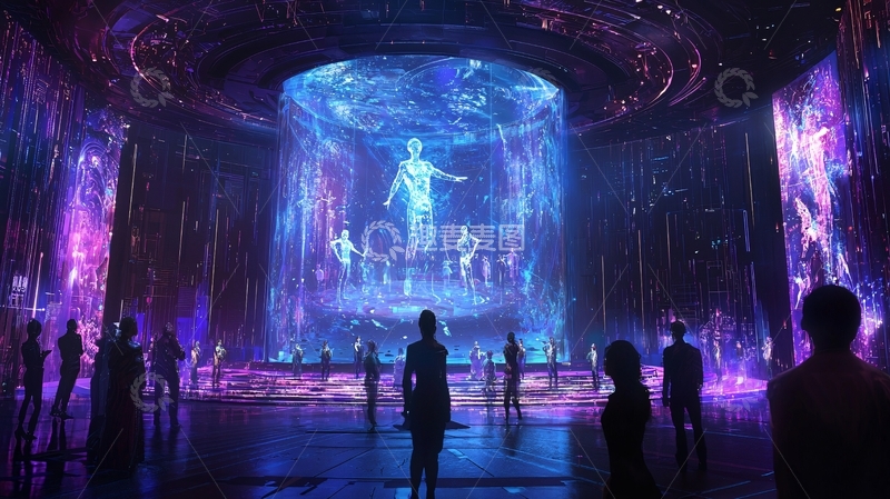 高清大图下载【趣麦麦图】未来科技感场景