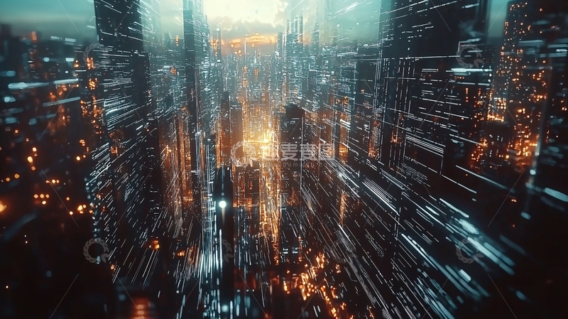 高清大图下载【趣麦麦图】未来都市