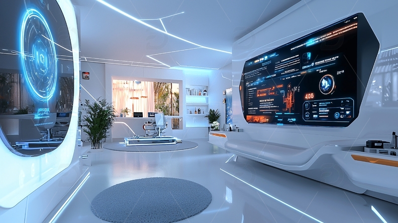 未来科技感家居