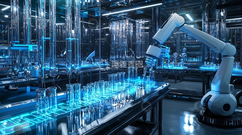 高清大图下载【趣麦麦图】未来科技实验室