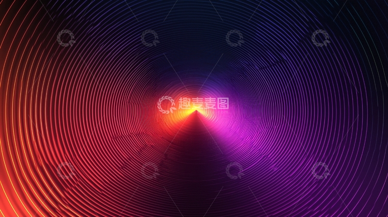 高清大图下载【趣麦麦图】圆形渐变光晕