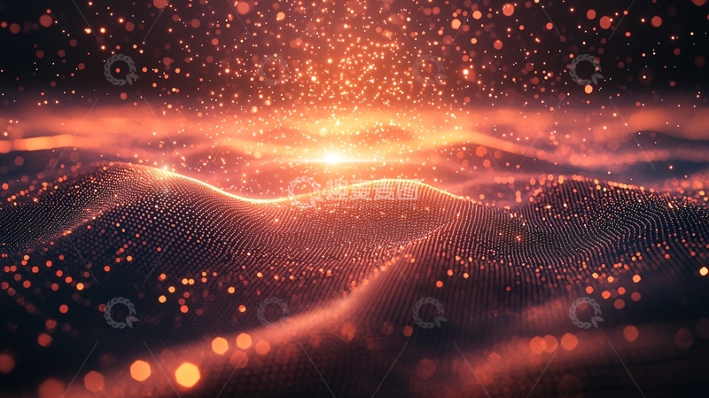 高清大图下载【趣麦麦图】抽象光影