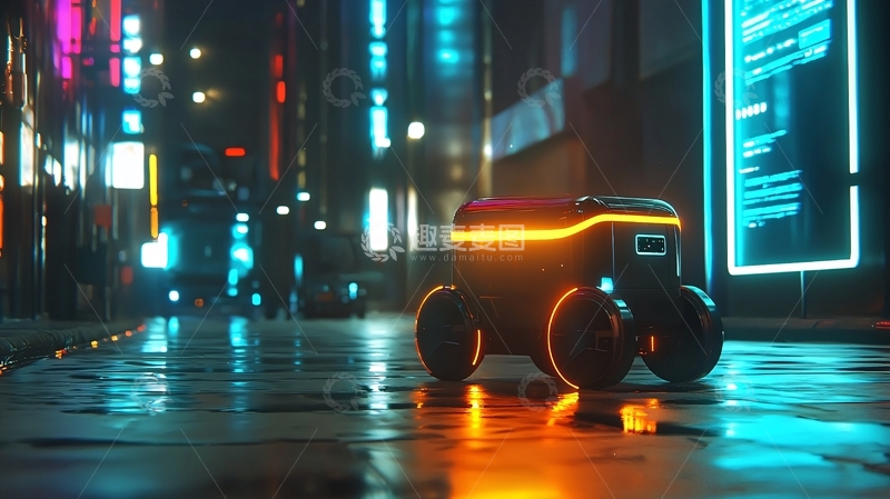 高清大图下载【趣麦麦图】未来都市夜景101