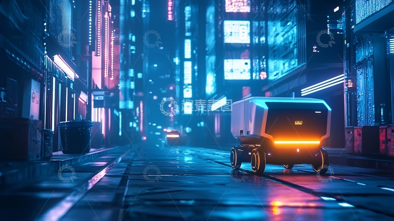 高清大图下载【趣麦麦图】未来都市夜景103