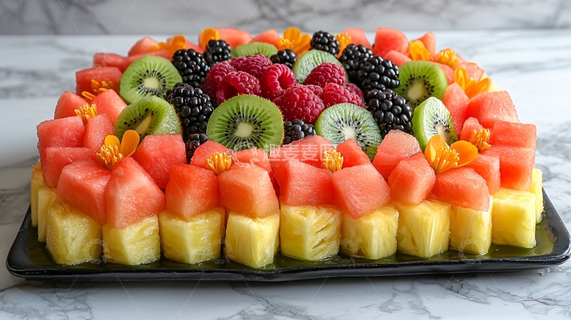 高清大图下载【趣麦麦图】水果拼盘特写