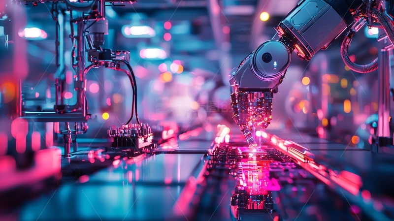 高清大图下载【趣麦麦图】工业机器人