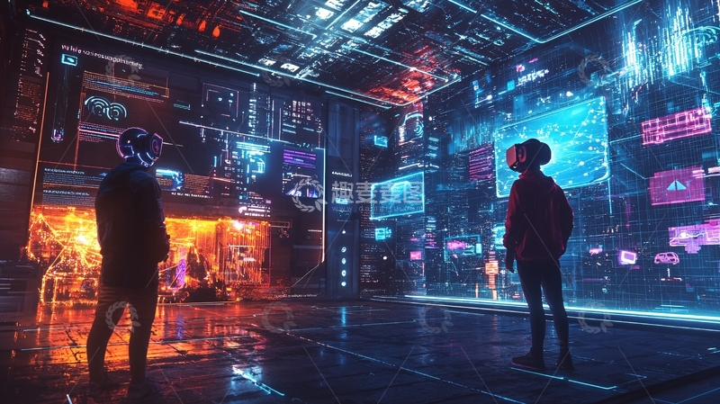 高清大图下载【趣麦麦图】未来科技感场景