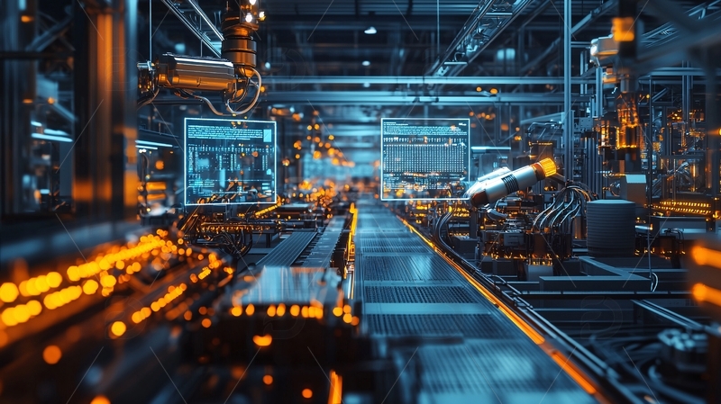 高清大图下载【趣麦麦图】智能工厂