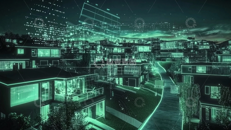 高清大图下载【趣麦麦图】夜景城市