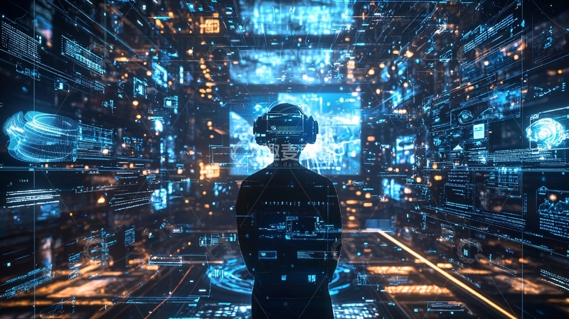 高清大图下载【趣麦麦图】虚拟现实