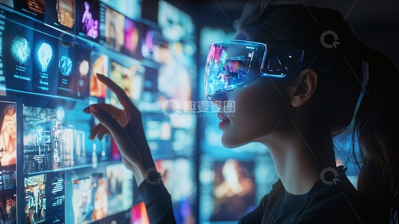 高清大图下载【趣麦麦图】未来科技