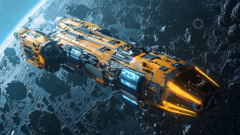 高清大图下载【趣麦麦图】宇宙飞船