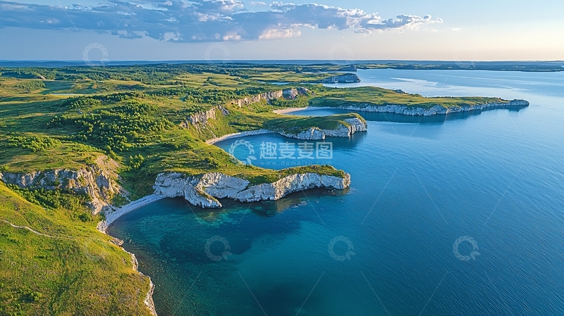 高清大图下载【趣麦麦图】壮丽的海岸线